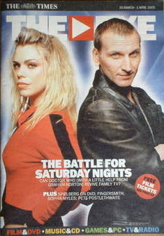 The Eye magazine - Christopher Eccleston and Billie Piper cover (26 March 2