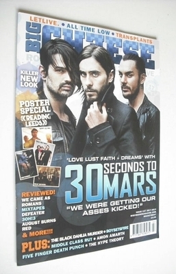 <!--2013-07-->Big Cheese magazine - July 2013 - 30 Seconds To Mars cover