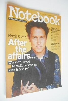 Notebook magazine - Mark Owen cover (16 June 2013)