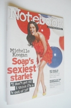 Notebook magazine - Michelle Keegan cover (23 June 2013)