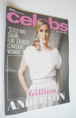 Celebs magazine - Gillian Anderson cover (2 June 2013)