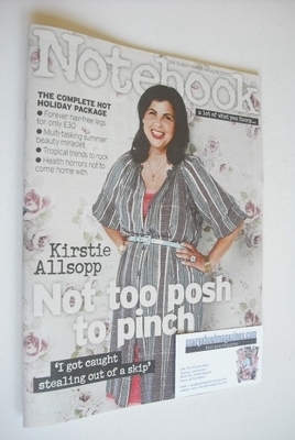 Notebook magazine - Kirstie Allsopp cover (21 July 2013)