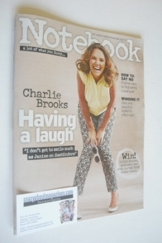 Notebook magazine - Charlie Brooks cover (28 July 2013)