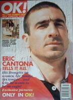 OK! magazine - Eric Cantona cover (27 October 1996 - Issue 32)