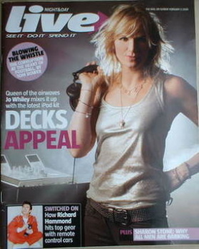 Live magazine - Jo Whiley cover (5 February 2006)