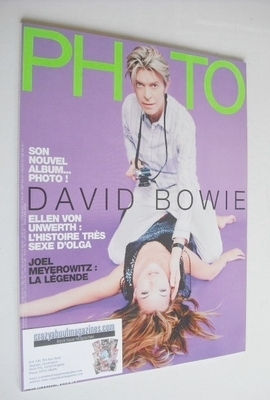 <!--2013-03-->PHOTO magazine - March 2013 - David Bowie and Kate Moss cover