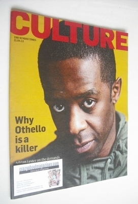 <!--2013-04-21-->Culture magazine - Adrian Lester cover (21 April 2013)