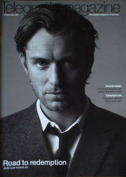 Telegraph magazine - Jude Law cover (10 November 2007)