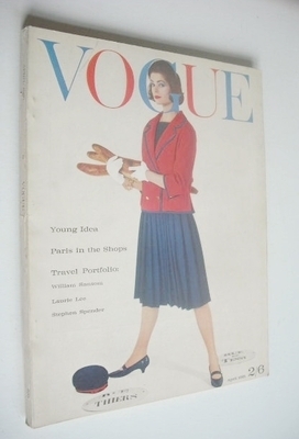 British Vogue magazine - April 1961 (Vintage Issue)
