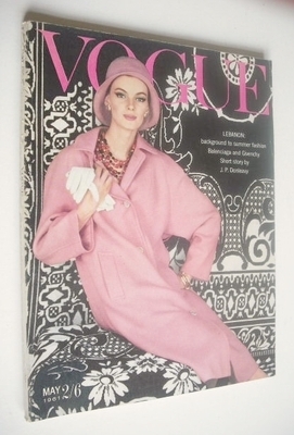 <!--1961-05-01-->British Vogue magazine - 1 May 1961 (Vintage Issue)