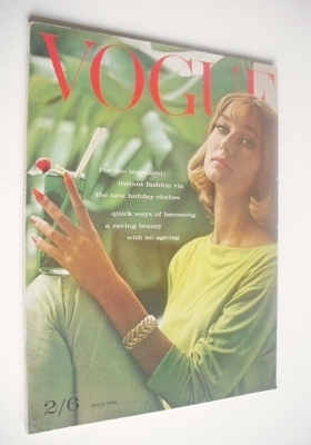 British Vogue magazine - 1 July 1961 (Vintage Issue)