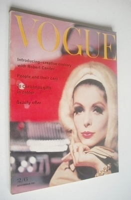 British Vogue magazine - 1 November 1961 (Vintage Issue)