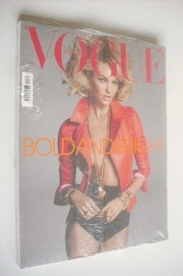 <!--2011-02-->Vogue Italia magazine - February 2011 - Candice Swanepoel cov