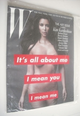 <!--2010-11-->W magazine - November 2010 - Kim Kardashian cover