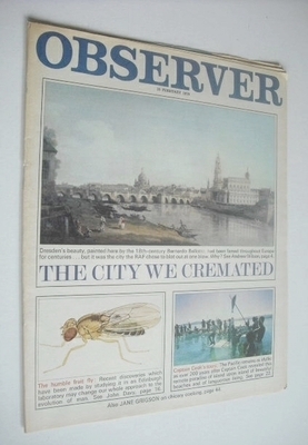 <!--1970-02-15-->The Observer magazine - Dresden cover (15 February 1970)