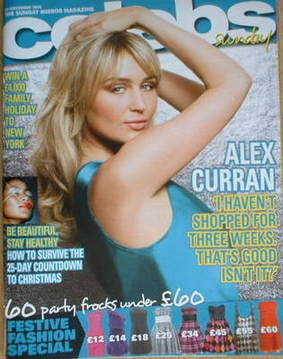 Celebs magazine - Alex Curran cover (30 November 2008)