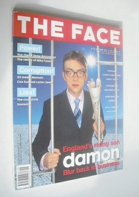 The Face magazine - Damon Albarn cover (September 1995 - Volume 2 No. 84)