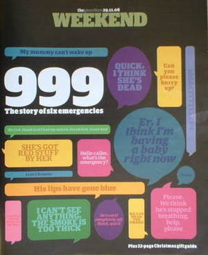 The Guardian Weekend magazine - 29 November 2008