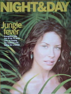 Night & Day magazine - Evangeline Lilly cover (28 August 2005)