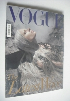 Vogue Italia magazine - August 2010 - Kristen McMenamy cover