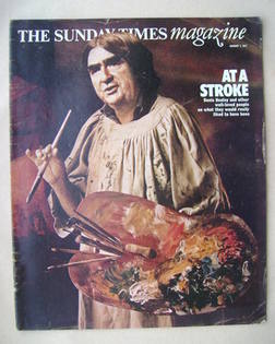 The Sunday Times magazine - At A Stroke cover (7 August 1977)