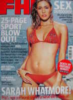 <!--2003-06-->FHM magazine - Sarah Whatmore cover (June 2003)