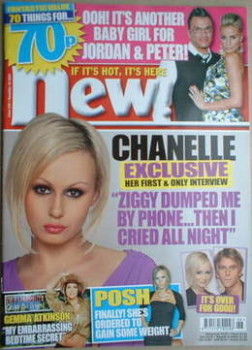 New magazine - 19 November 2007 - Chanelle Hayes cover