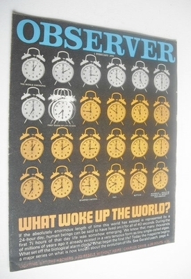 <!--1970-02-01-->The Observer magazine - What Woke Up The World cover (1 Fe