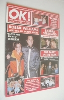 <!--1998-07-17-->OK! magazine - Robbie Williams cover (17 July 1998 - Issue 119)