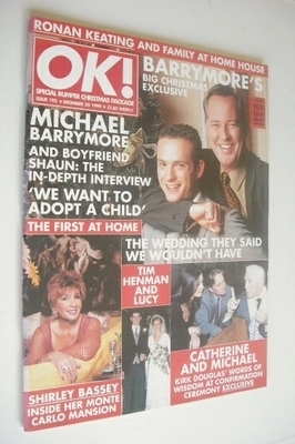 <!--1999-12-29-->OK! magazine - Michael Barrymore cover (29 December 1999 -