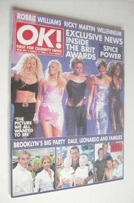 <!--2000-03-17-->OK! magazine - The Spice Girls cover (17 March 2000 - Issu