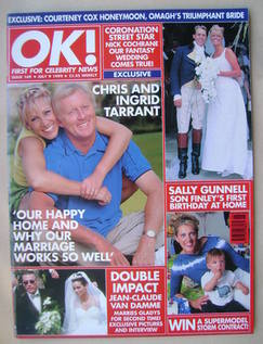 OK! magazine - Chris Tarrant and Ingrid Tarrant cover (9 July 1999 - Issue 169)