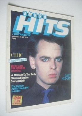 <!--1979-11-15-->Smash Hits magazine - Gary Numan cover (15-28 November 197