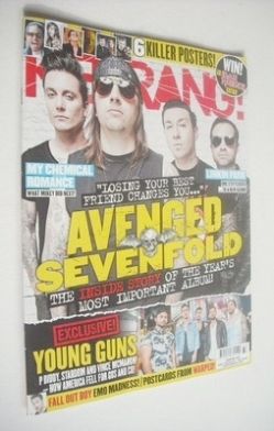 Kerrang magazine - Avenged Sevenfold cover (17 August 2013 - Issue 1479)