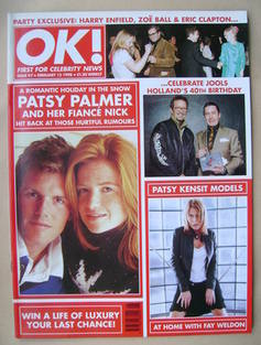 OK! magazine - Patsy Palmer cover (13 February 1998 - Issue 97)