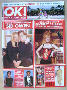 OK! magazine - Sid Owen cover (23 January 1998 - Issue 94)