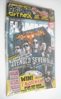 Metal Hammer magazine - Avenged Sevenfold cover (Summer 2013)