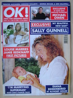 OK! magazine - Sally Gunnell cover (10 July 1998 - Issue 118)