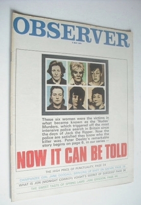 <!--1970-05-03-->The Observer magazine - Now It Can Be Told cover (3 May 19