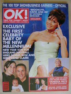 OK! magazine - Victoria Beckham cover (11 February 2000 - Issue 199)