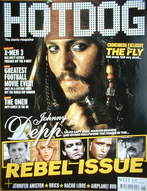 Hotdog magazine - Johnny Depp cover