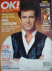 OK! magazine - Mel Gibson cover (2 February 1997 - Issue 45)
