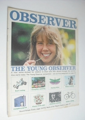 <!--1970-07-05-->The Observer magazine - The Young Observer cover (5 July 1