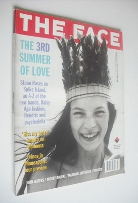 <!--1990-07-->The Face magazine - Kate Moss cover (July 1990 - Volume 2 No.