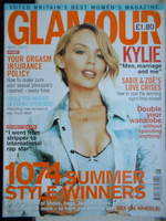 Glamour magazine - Kylie Minogue cover (May 2003)