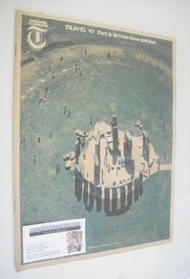<!--1967-01-27-->Weekend Telegraph magazine - Stonehenge cover (27 January 