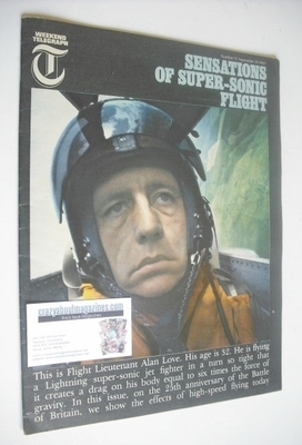 Weekend Telegraph magazine - Flight Lieutenant Alan Love cover (10 September 1965)