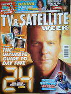 TV & Satellite Week magazine - Kiefer Sutherland cover (11-17 February 2006)