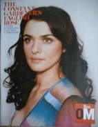 <!--2005-10-16-->The Observer magazine - Rachel Weisz cover (16 October 200