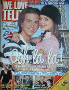 We Love Telly magazine - Richard Fleeshman & Helen Flanagan cover (14-20 October 2006)